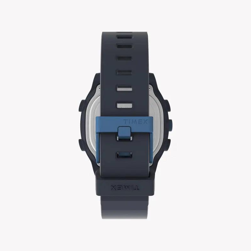 Timex Unisex Blue Silicone Watch, Digital Dial | Tw5m35500