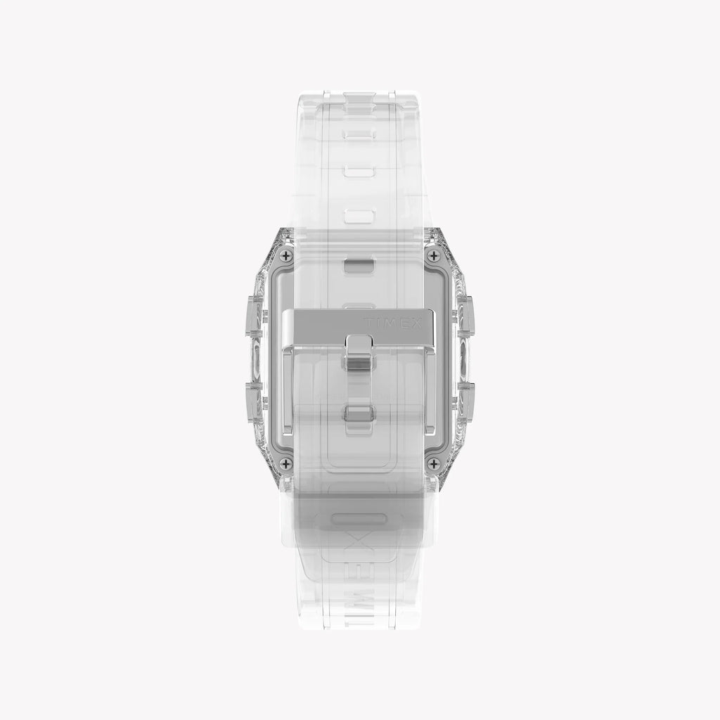 Timex Unisex Transparent Resin Watch, Translucent Case | Tw2w45200
